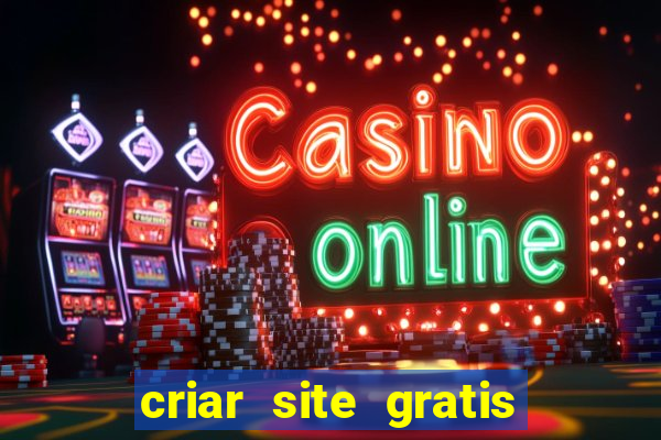 criar site gratis de jogos